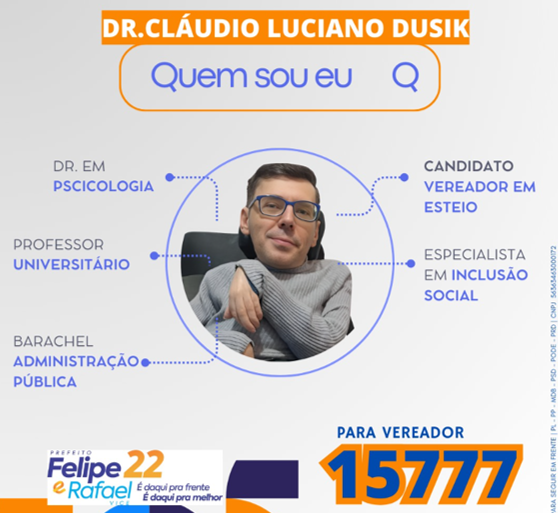 candidato a vereador em esteio RS 2024